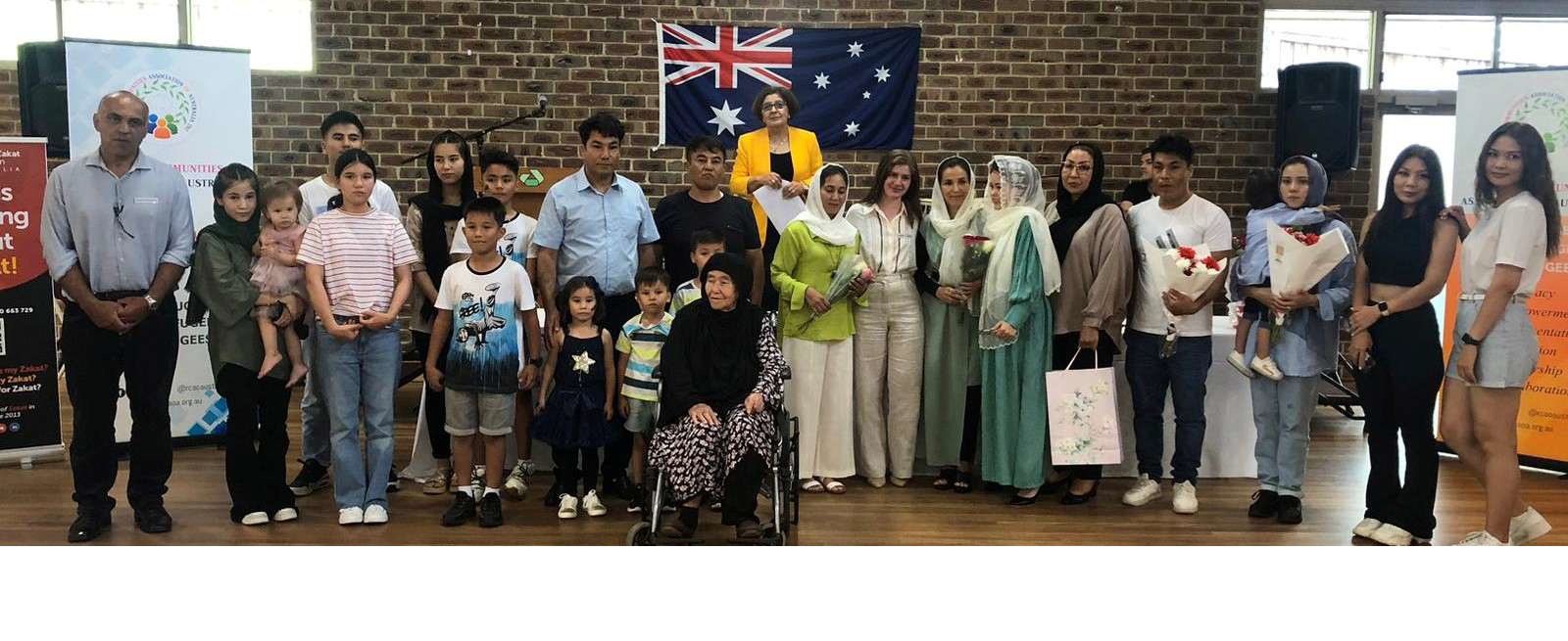 Jessie Zhouand working with the Refugee Council of Australia